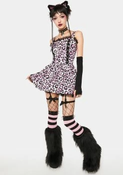Cheap ๐ The Grave ๐ง Girls Casual ๐ Dresses Cool Kitty Mini ๐ Dress ๐งจ 8 The Grave Girls Casual Dresses Cool Kitty Mini Dress
