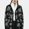 The Grave Girls Knit Cardigans Darkest Point Oversized Cardigan