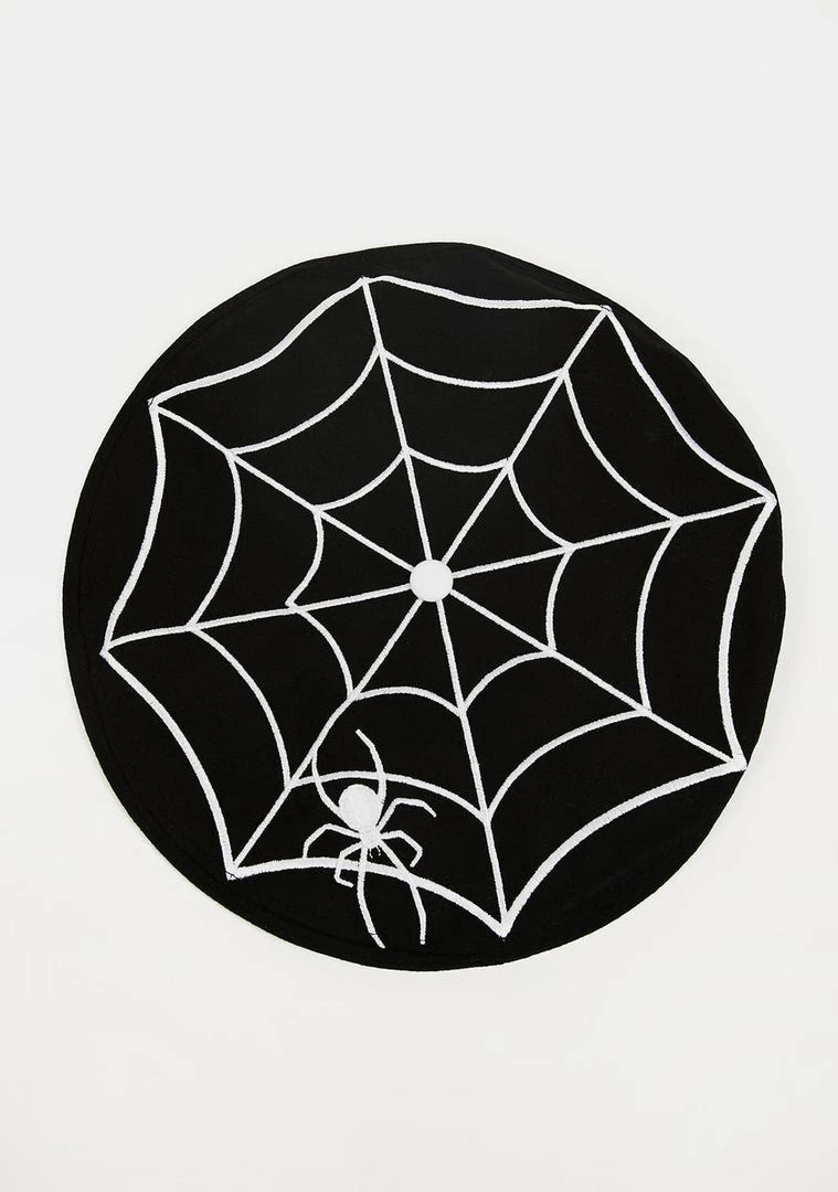 Buy π The Grave π§ Girls An Entanglement Embroidered Beret β€οΈ 7 The Grave Girls An Entanglement Embroidered Beret