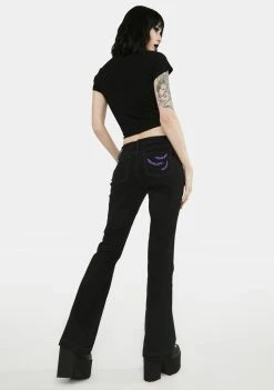 The Grave Girls Wand Worthy Lace Up Pants Bottoms