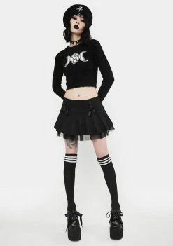 The Grave Girls Goddess Fuzzy Sweater