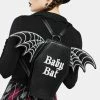 The Grave Girls Baby Got Bat Coffin Backpack Mini Backpacks