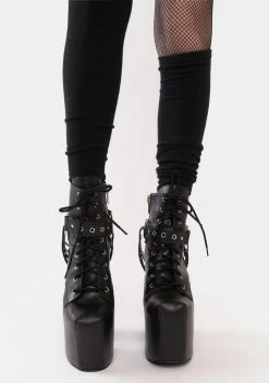 The Grave Girls Goddess Platform Boots Platforms