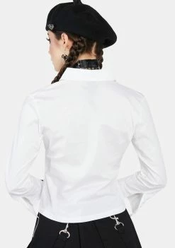 The Grave Girls Learning To Fly Button Up Shirt