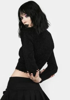 The Grave Girls Goddess Fuzzy Sweater