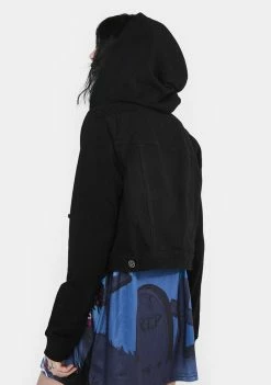 The Grave Girls Wish On A Dark Star Denim Jacket