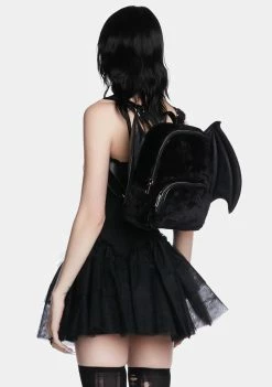 The Grave Girls Bags & Wallets Doom Daze Bat Mini Backpack