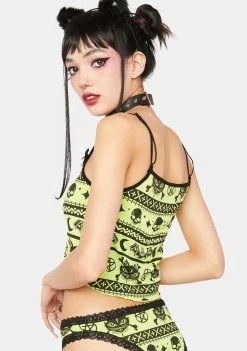 The Grave Girls Purr Evil Pajama Set