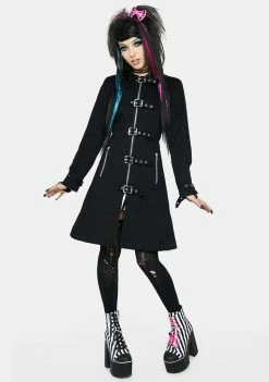 The Grave Girls Trench Coats Merch Booth Trench Coat