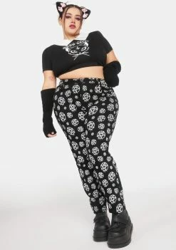 The Grave Girls Bottoms Plus Darkest Point High Waist Jeans