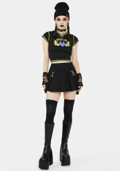 Hot Sale ๐ The Grave ๐ง Girls Angsty As Ever Crop Tee Graphic Crop Top ๐คฉ 8 The Grave Girls Angsty As Ever Crop Tee Graphic Crop Top