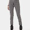 The Grave Girls Bottoms New Idols Striped Skinny Jeans