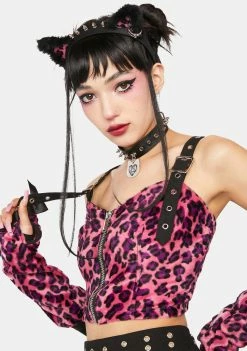 The Grave Girls Spot Me If You Can Crop Top Tank Crop Top