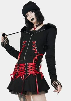 The Grave Girls Bloodline Zip-Up Hoodie