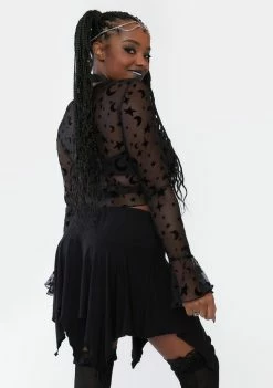 The Grave Girls Tops Perfect Spellcaster Mesh Top