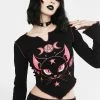 The Grave Girls Faerie Feline Long Sleeve Top