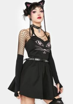 Coupon ๐ The Grave ๐ง Girls Here Kitty Mini ๐ Dress ๐ฅฐ 9 The Grave Girls Here Kitty Mini Dress