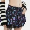 The Grave Girls Mystical Aura Mini Skirt Bottoms