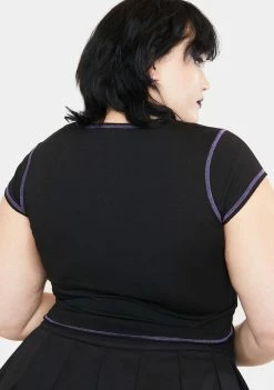 The Grave Girls Tops Plus Magical To The Core Graphic Tee