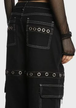The Grave Girls Bottoms Mortal Solitude Cargo Pants