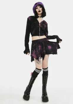The Grave Girls Bottoms Dark Illusions Mini Skirt
