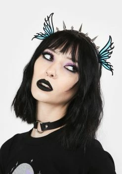 The Grave Girls Hair Accessories Wings On Display Headband