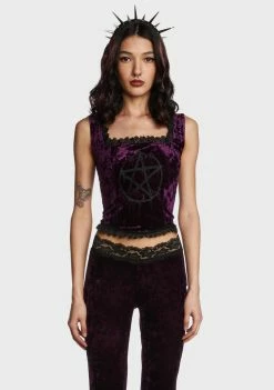 The Grave Girls Tops Traditional Alchemy Corset Top