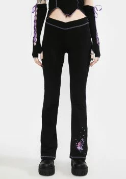 The Grave Girls Bottoms Dark Trance Yoga Pants