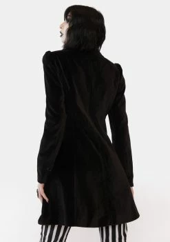 Best Sale π The Grave π§ Girls Outerwear New Idols Velvet π§₯ Coat π 9 The Grave Girls Outerwear New Idols Velvet Coat