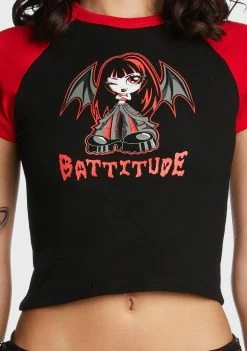 The Grave Girls Get Outta My Way Baby Tee