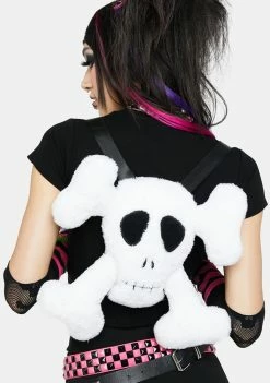 The Grave Girls It's Only Natural Skull Backpack Mini Backpacks