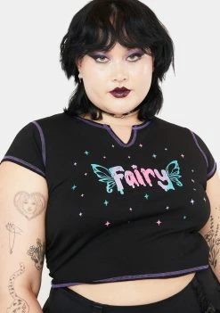 The Grave Girls Tops Plus Magical To The Core Graphic Tee