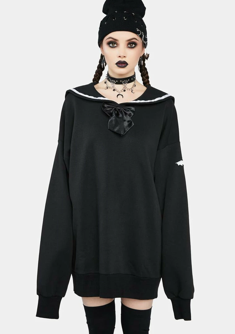 Buy ๐ The Grave ๐ง Girls Bloody Brilliant Oversized Sweatshirt ๐งจ 3 The Grave Girls Bloody Brilliant Oversized Sweatshirt
