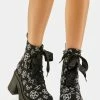 The Grave Girls Darkest Point Combat Boots