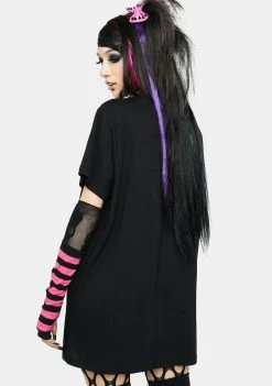 The Grave Girls Bulletin Space Oversized Tee Graphic T-Shirt