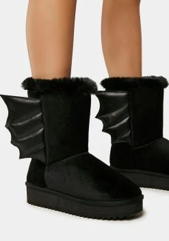 The Grave Girls Bat To Worse Slipper Boots