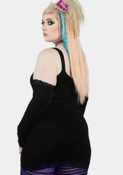 Cheapest 👍 The Grave 👧 Girls Little Black 👗 Dresses Plus Friend Request Mini 👗 Dress 🎉 9 The Grave Girls Little Black Dresses Plus Friend Request Mini Dress