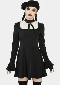 The Grave Girls Escape The Attic Mini Dress Little Black Dresses