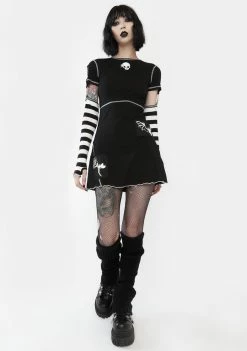 The Grave Girls Dresses Slightly Sinful Mini Dress