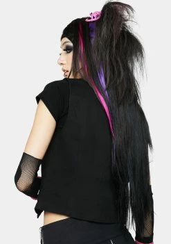 The Grave Girls Press Coverage Studded Vest Vests