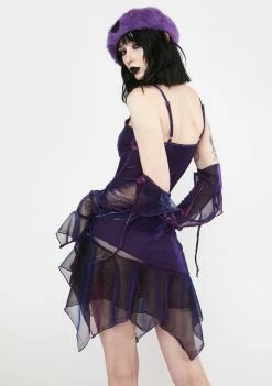 The Grave Girls Slip Dress Shimmering Realms Dress And Shrug Set