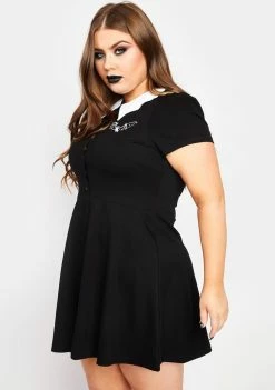 The Grave Girls Plus Hello To Nightfall Mini Dress Dresses
