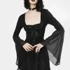 The Grave Girls Casting Spells Chiffon Mini Dress