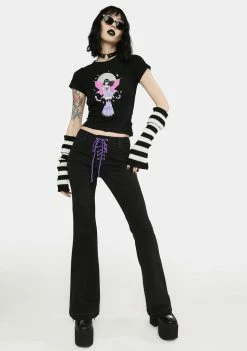 Budget ๐ฅฐ The Grave ๐ง Girls Tops Wish On A Blood Moon Graphic Tee ๐งจ 8 The Grave Girls Tops Wish On A Blood Moon Graphic Tee