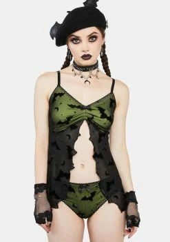 The Grave Girls Love At First Bite Lingerie Set Bralette