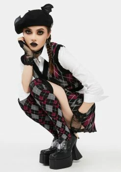 The Grave Girls Drive Me Batty Platform Loafers