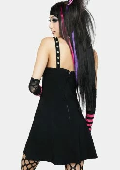 Cheapest ⌛ The Grave 👧 Girls Little Black 👗 Dresses What's Your Status Mini 👗 Dress ⭐ 9 The Grave Girls Little Black Dresses What's Your Status Mini Dress