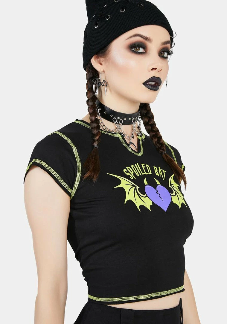 Hot Sale ๐ The Grave ๐ง Girls Angsty As Ever Crop Tee Graphic Crop Top ๐คฉ 4 The Grave Girls Angsty As Ever Crop Tee Graphic Crop Top