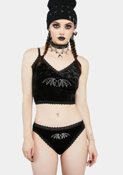 The Grave Girls Thirst For More Velvet Pajama Set Sexy Pajamas