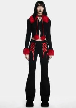 The Grave Girls Knit Cardigans Imaginary Joy Cropped Cardigan